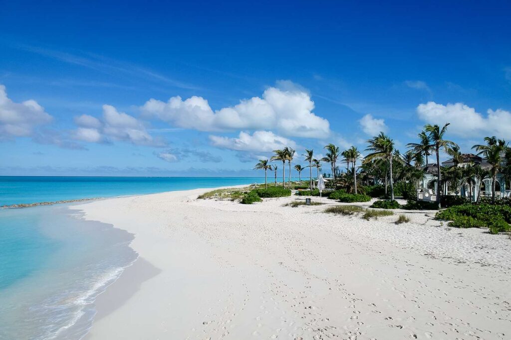 Scenic beauty of a beach view